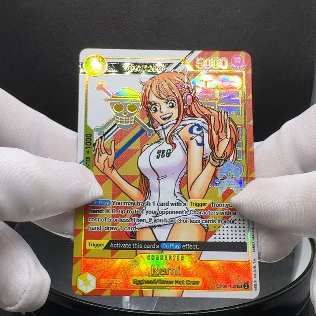 One piece tcg opcg английская нами-призовая - Фотография_4