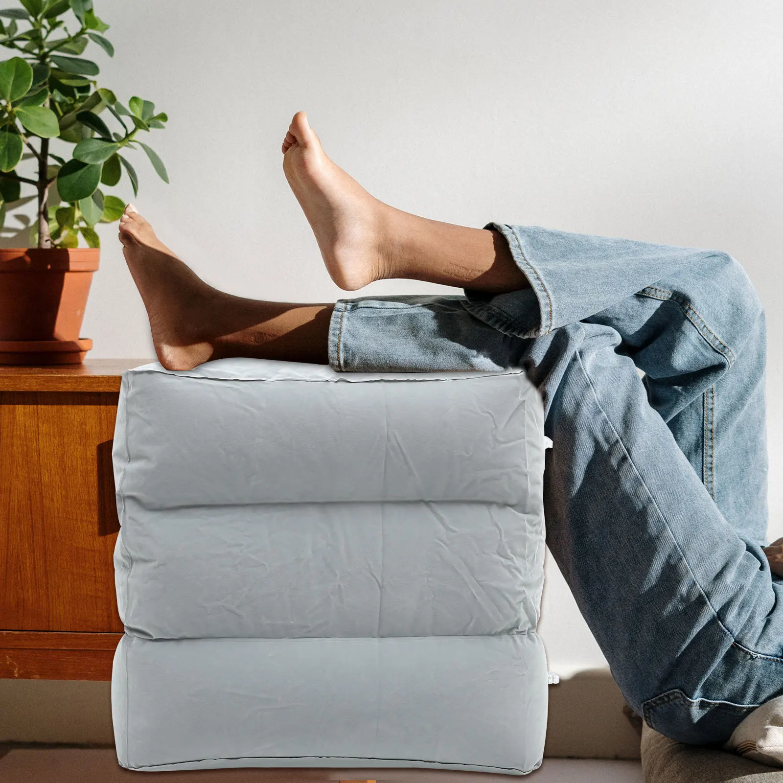 Надувная подушка для подставки для ног - Фотография_5