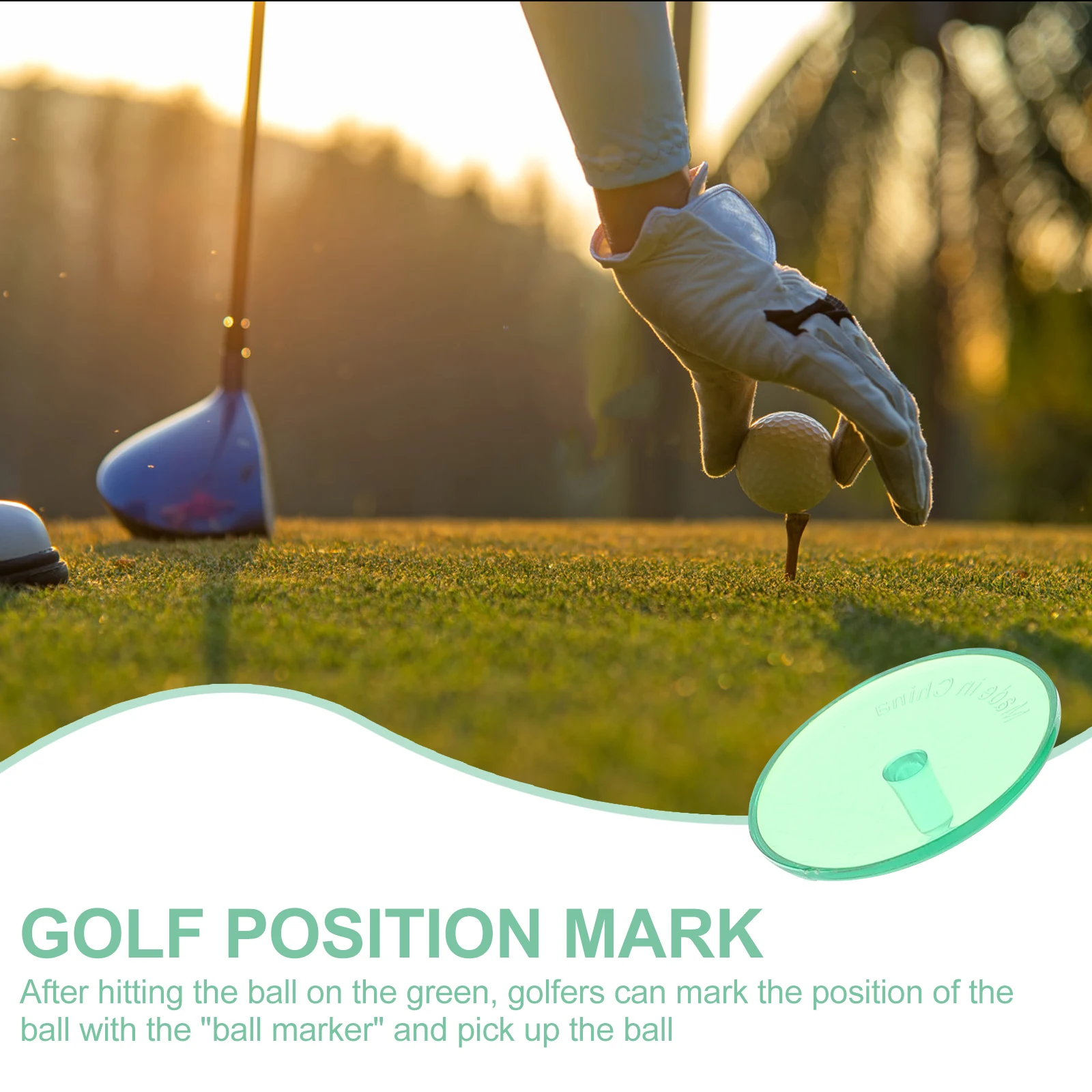 Пластиковые маркеры для мячей для гольфа - Фотография_4