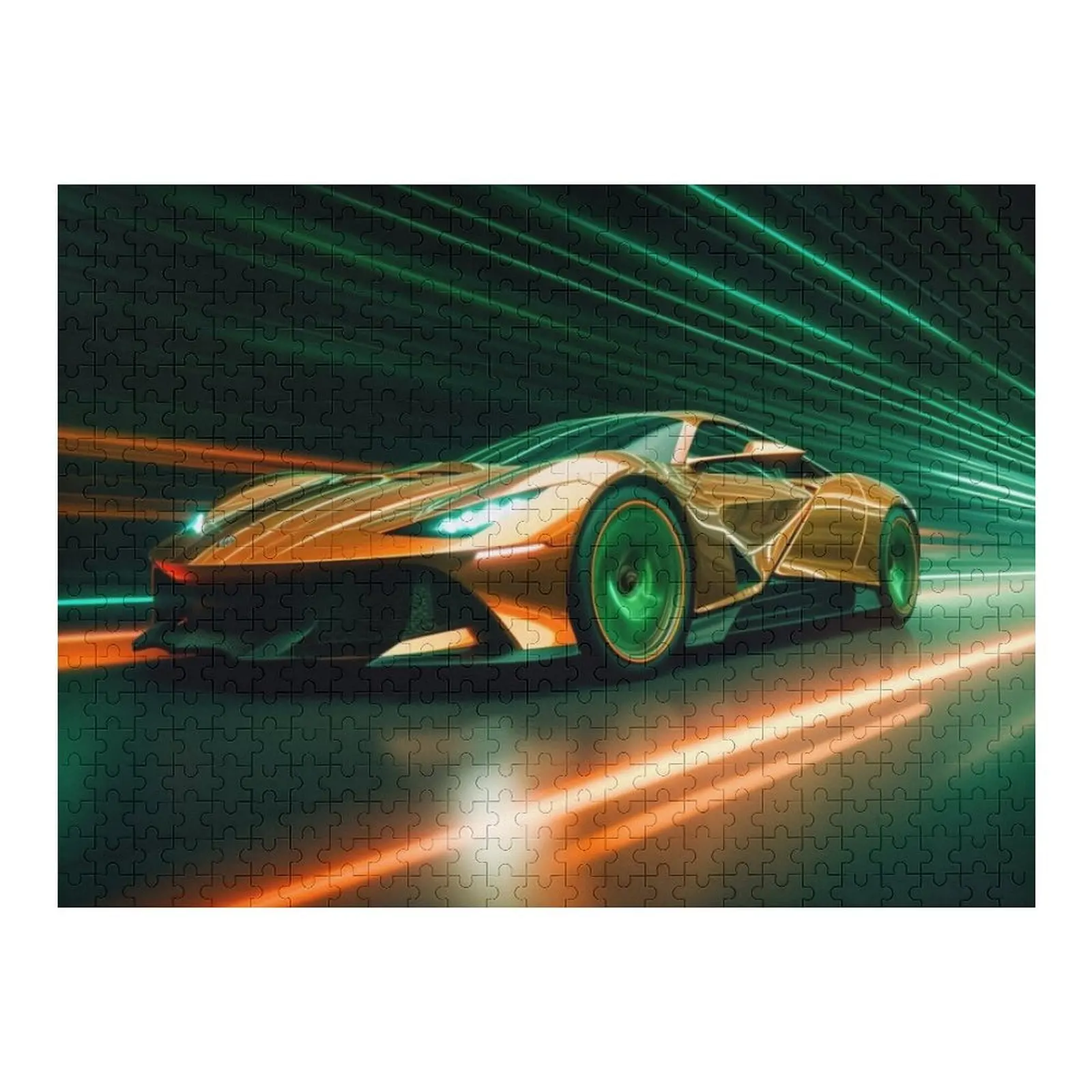 Футуристический автомобиль 3