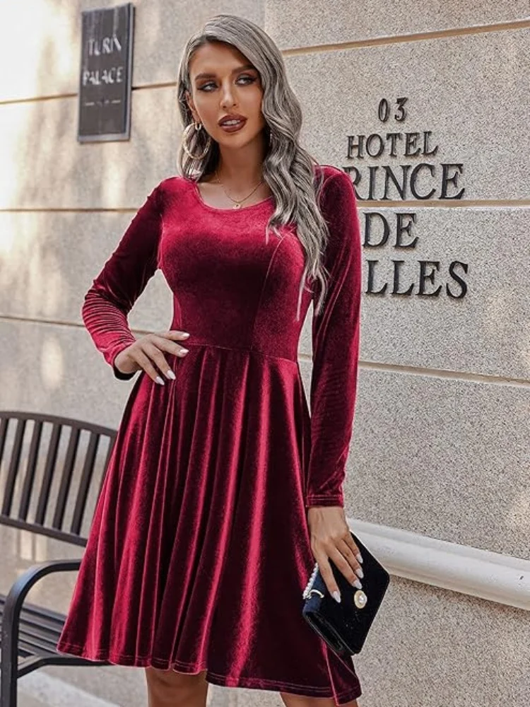 Осень-зима 2022, женское бархатное