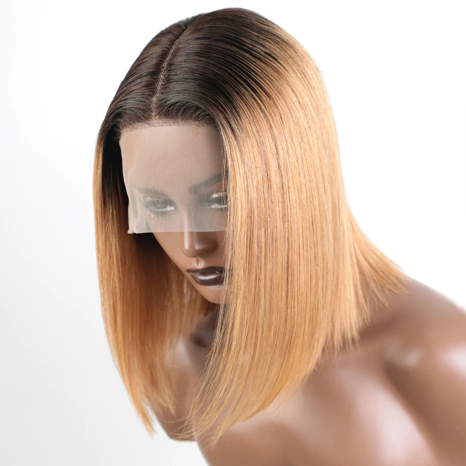 Lekker ombre blonde short straight - Фотография_2