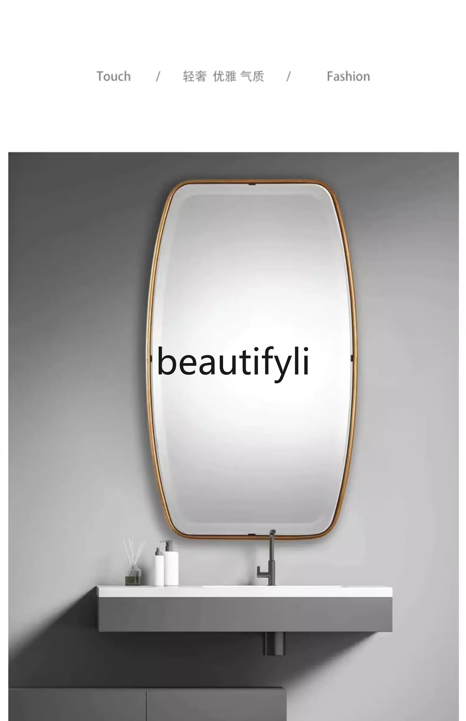 European light luxury vanity mirror - Фотография_4