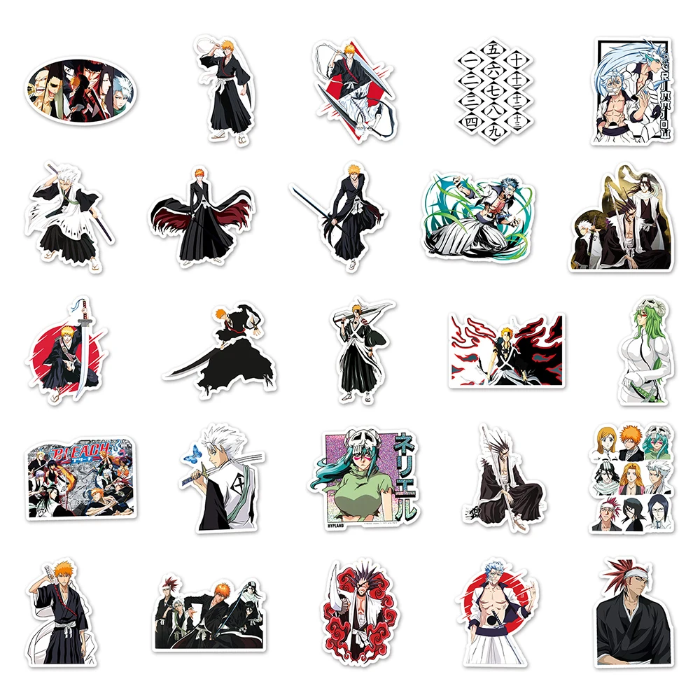 Крутые аниме bleach граффити наклейки - Фотография_6