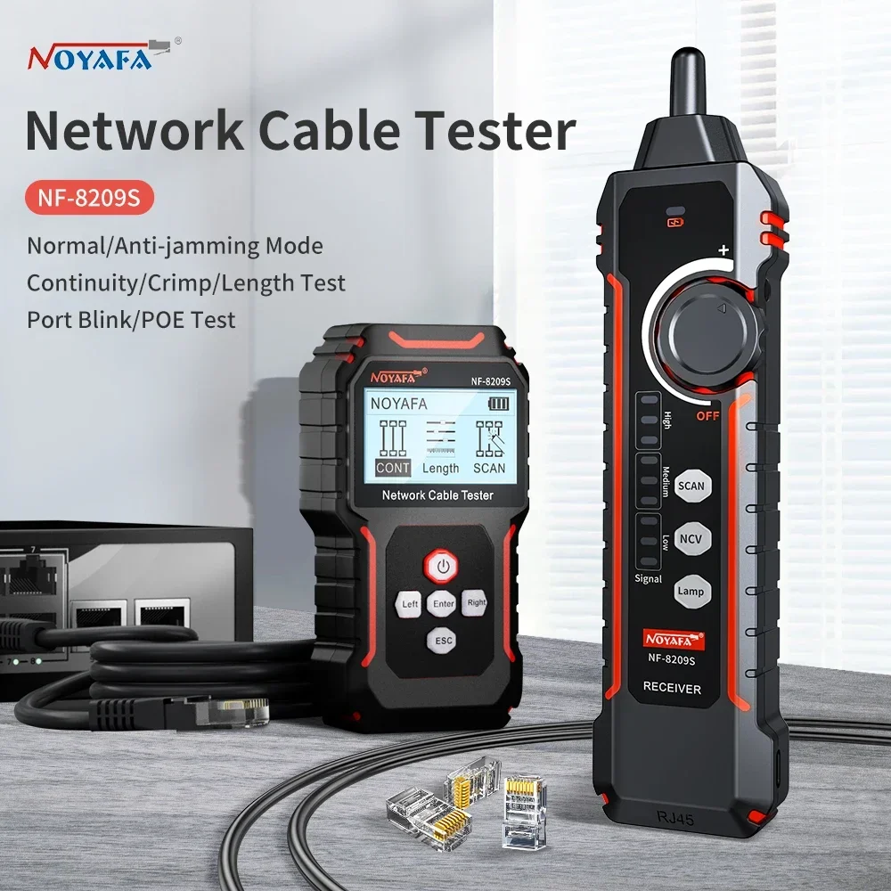 Noyafa nf-8209s тестер сетевого