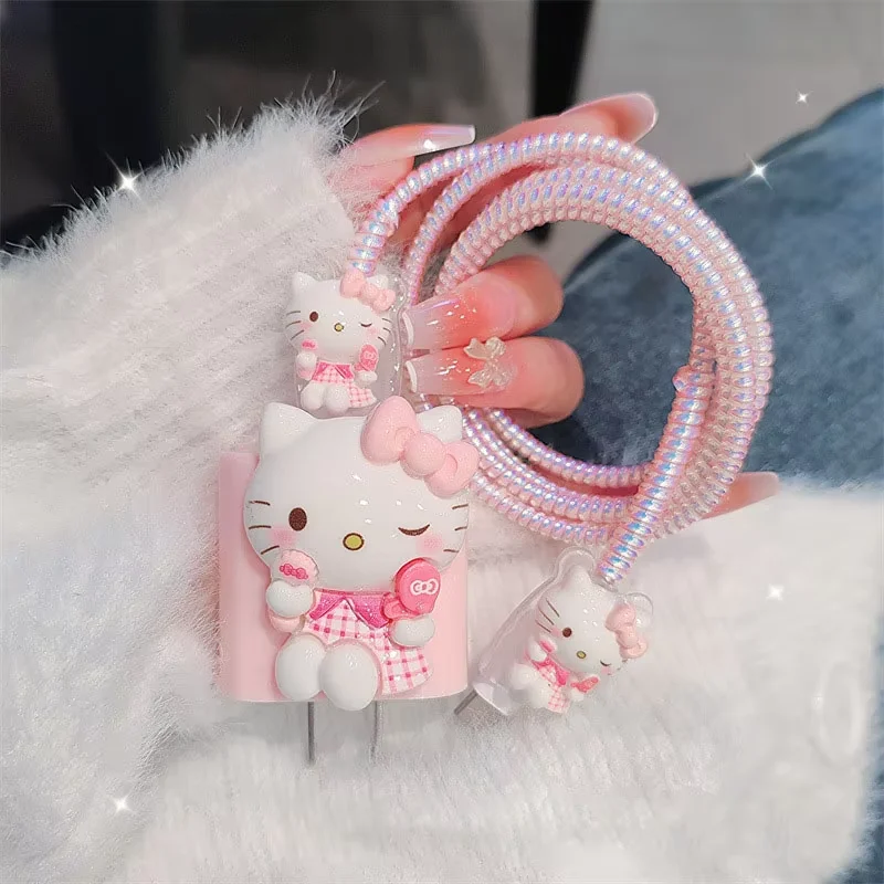 Новый чехол для зарядного устройства hello kitty - Фотография_6