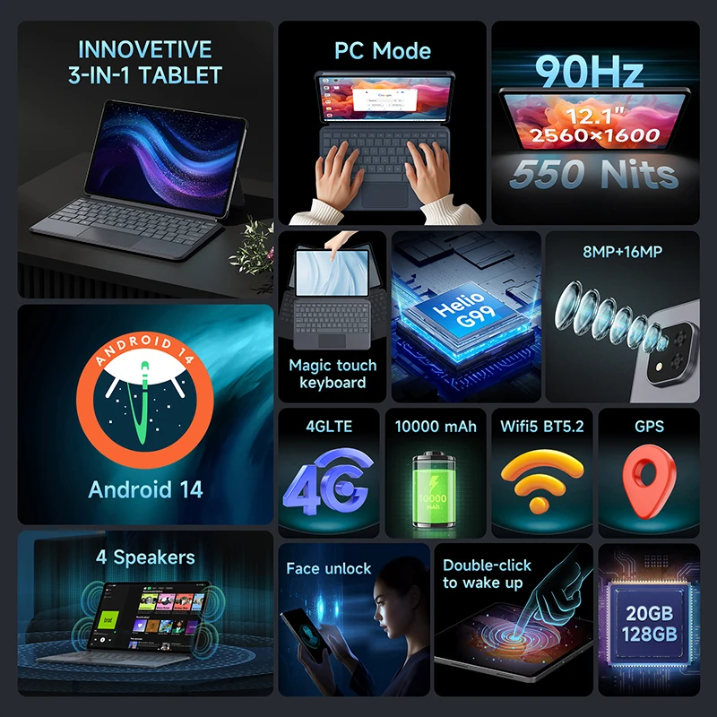 Alldocube iplay 60 pad pro планшет 12 - Фотография_2