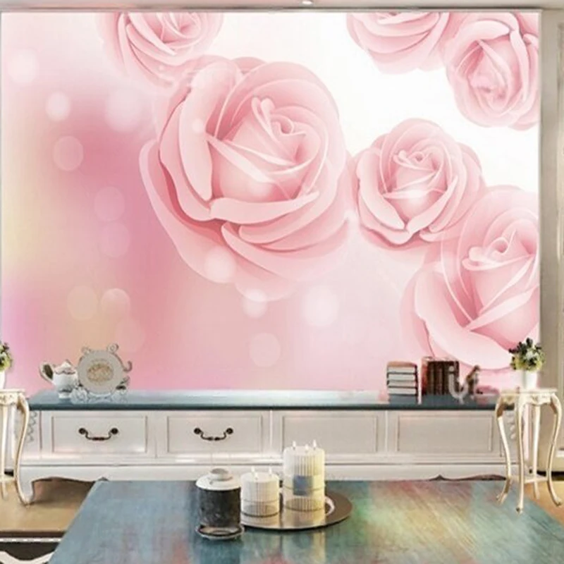 Романтическая розовая роза