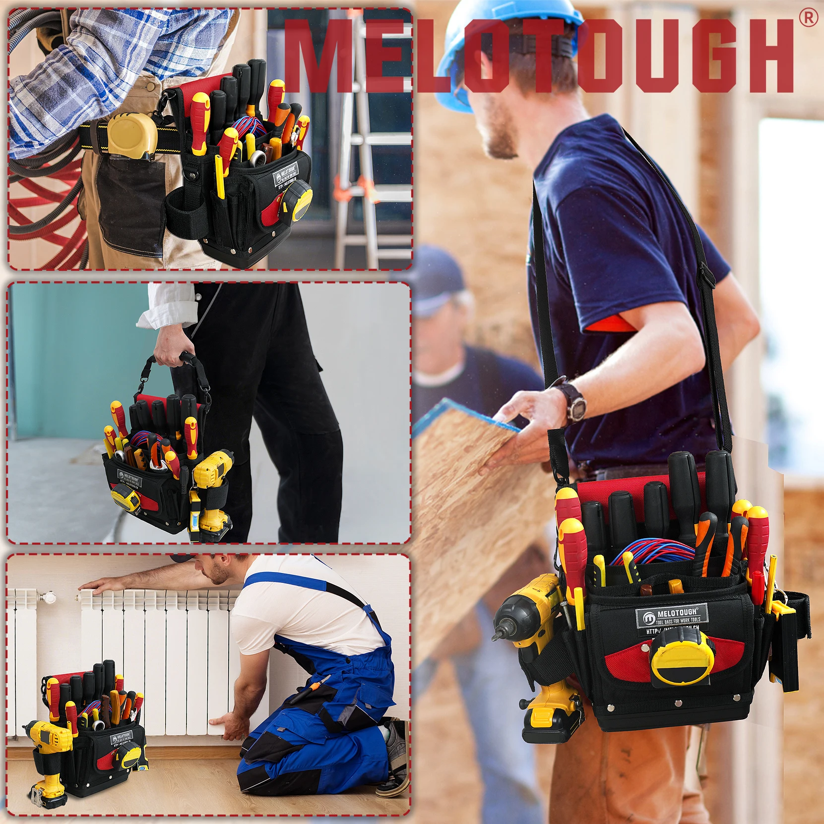 Сумка для инструментов с зажимом для ремня - Фотография_6