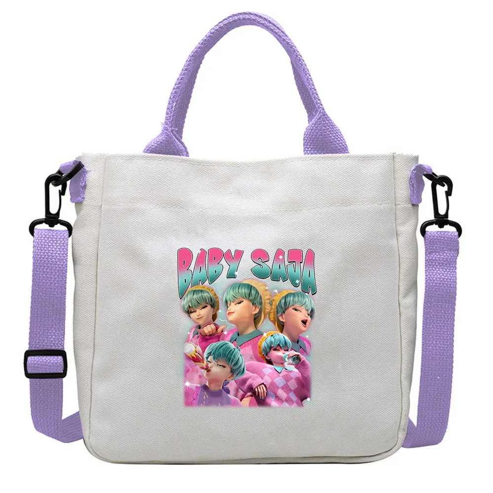 Года, холщовая сумка на плечо k-pop demon для мальчиков и девочек - Фотография_2