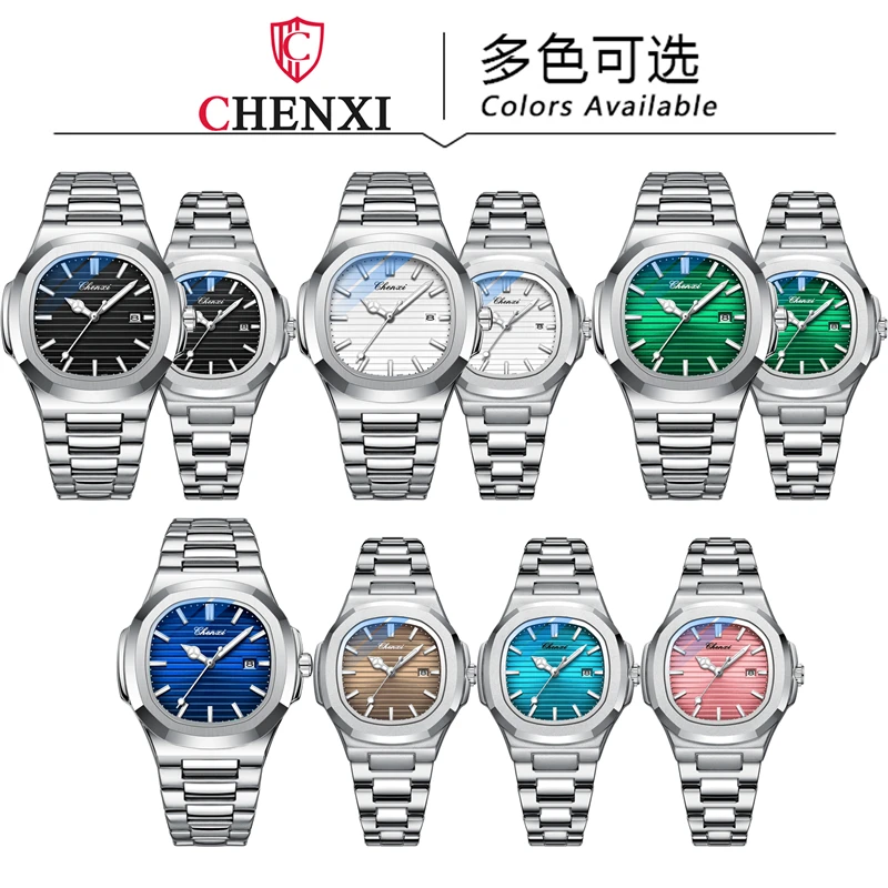 Chenxi 8222 модные кварцевые часы для пар - Фотография_5