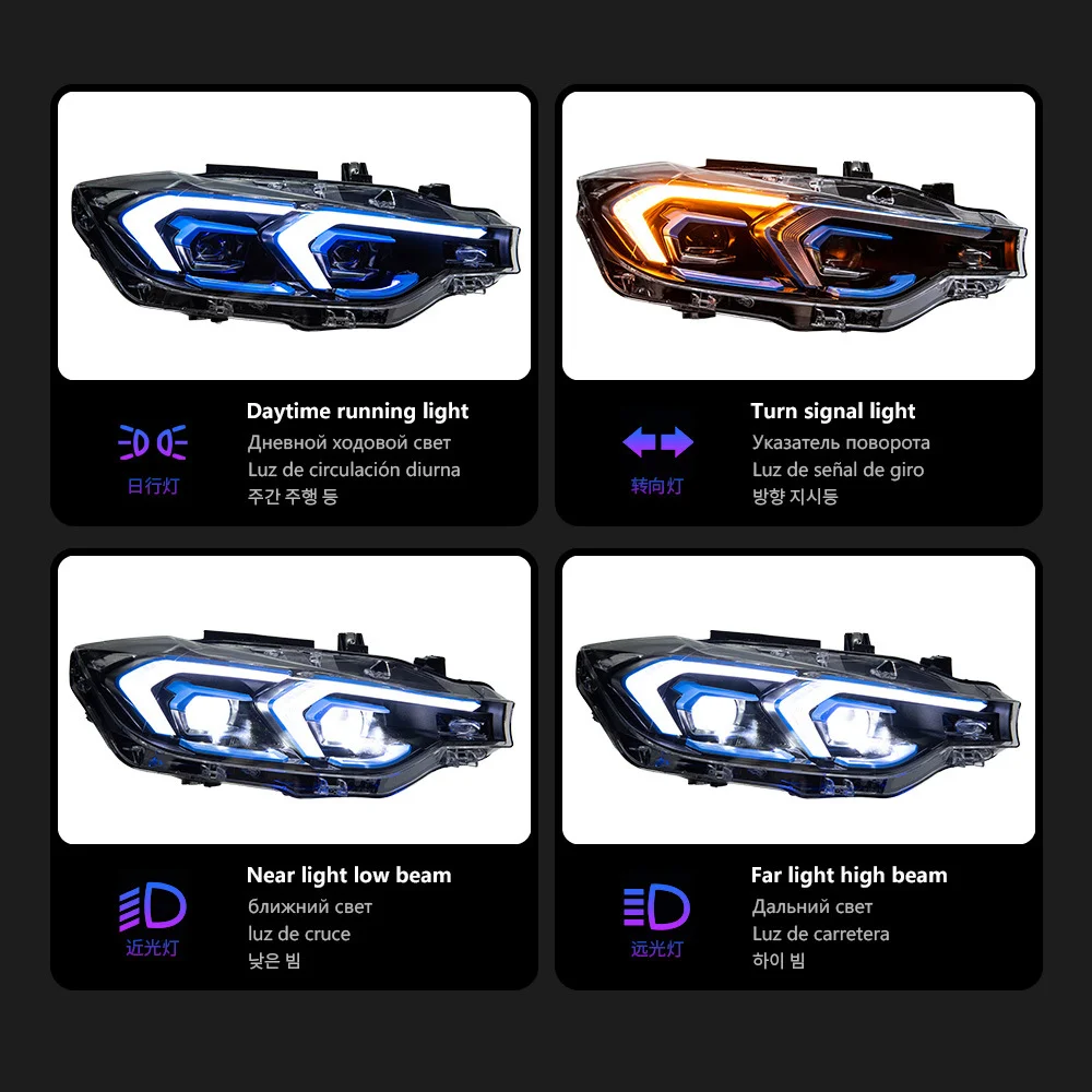 Подходит для модифицированных моделей bmw f30 3 серии 12-19 лет - Фотография_3