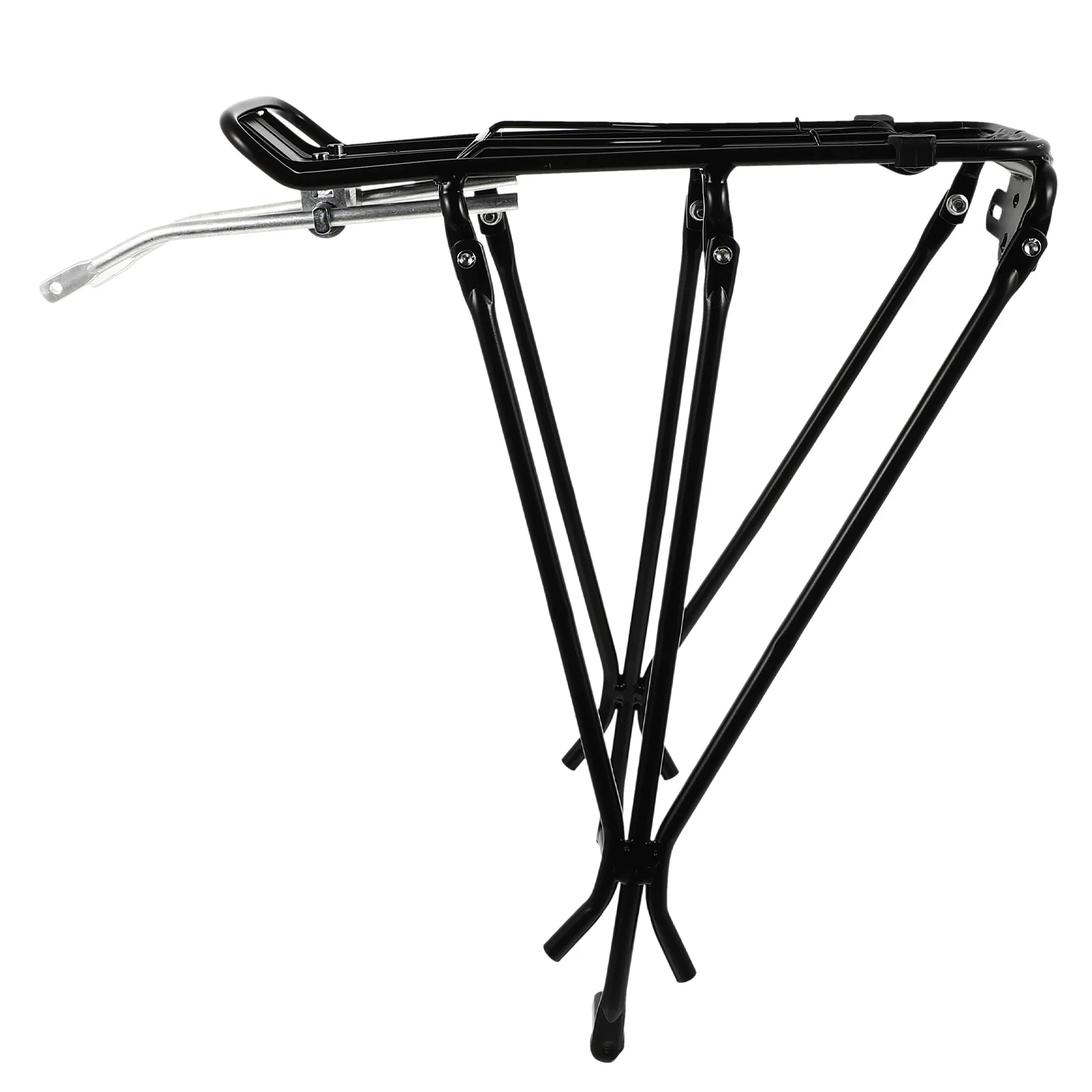 Черный задний багажник для велосипеда - Фотография_6