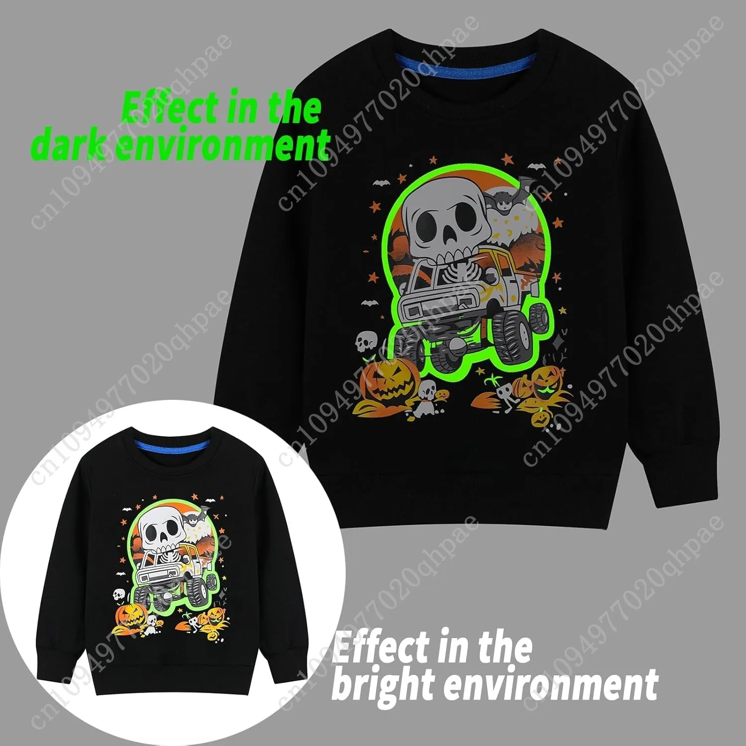 Hileelang толстовки для мальчиков на хэллоуин - Фотография_4