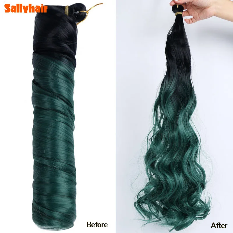 Синтетические французские вьющиеся плетеные волосы sallyhair - Фотография_5