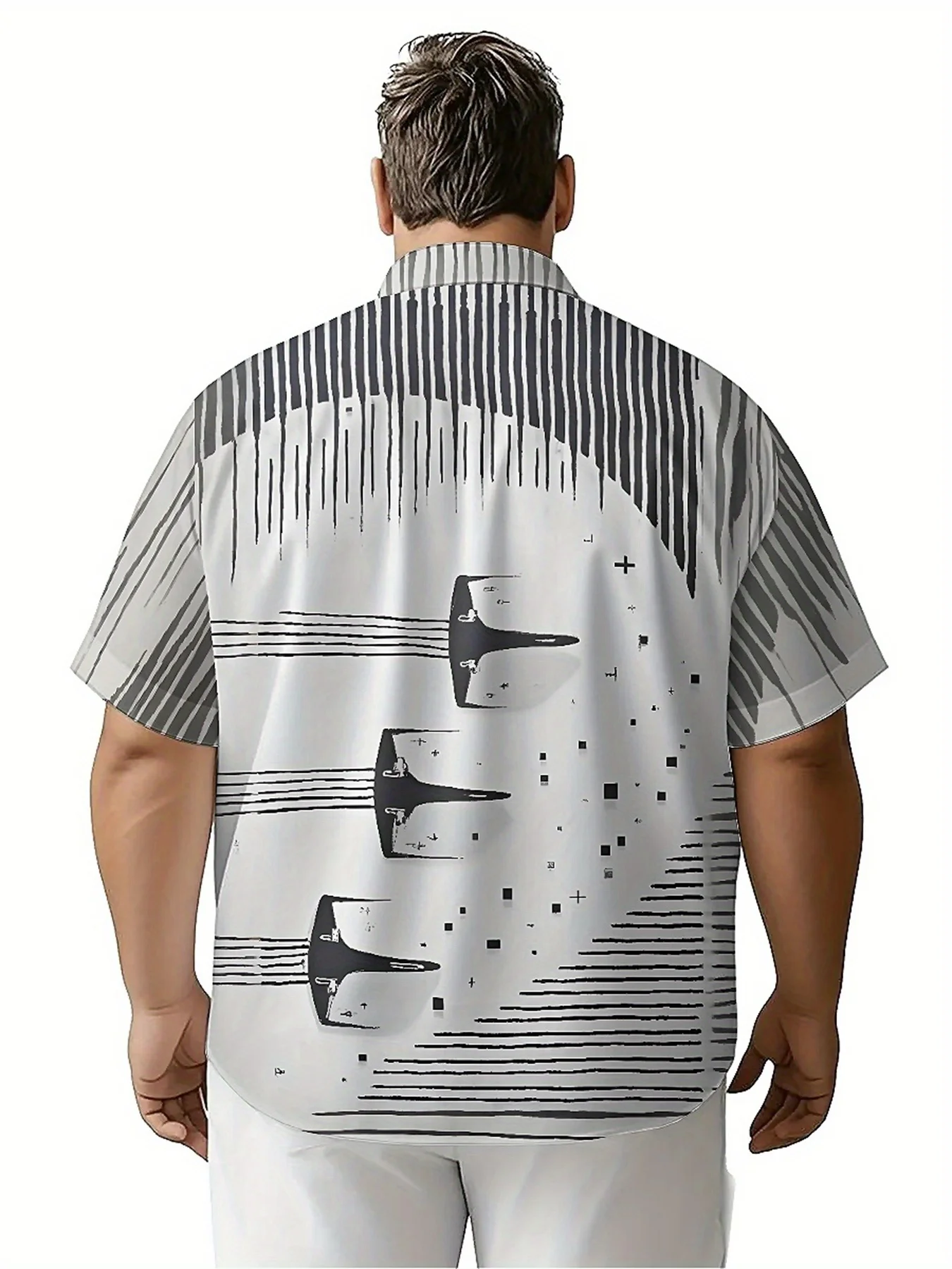 Мужские гавайские рубашки больших - Фотография_3