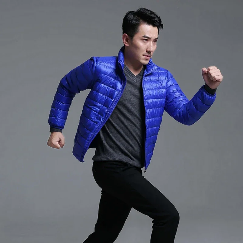Легкий пуховик, мужская одежда