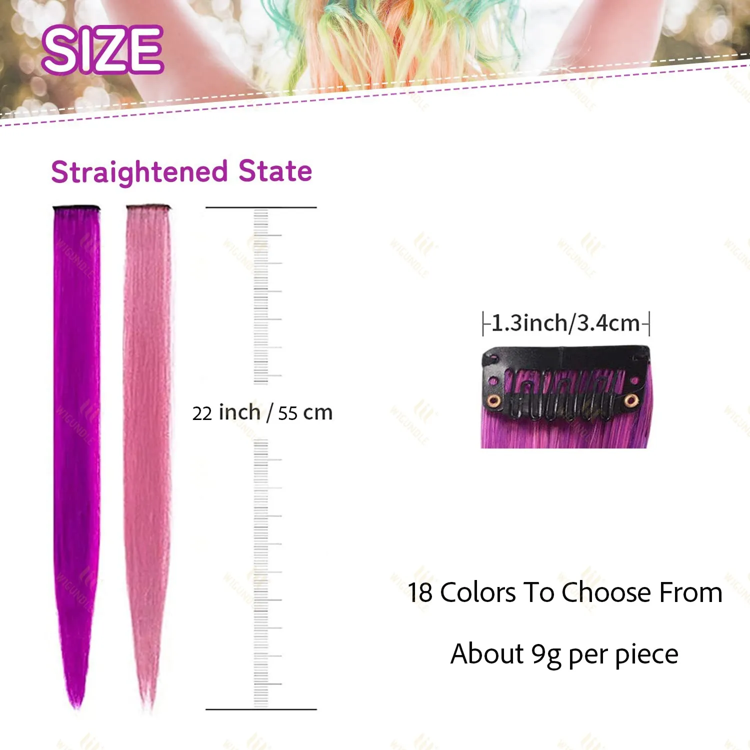 Накладные волосы на заколке - Фотография_2