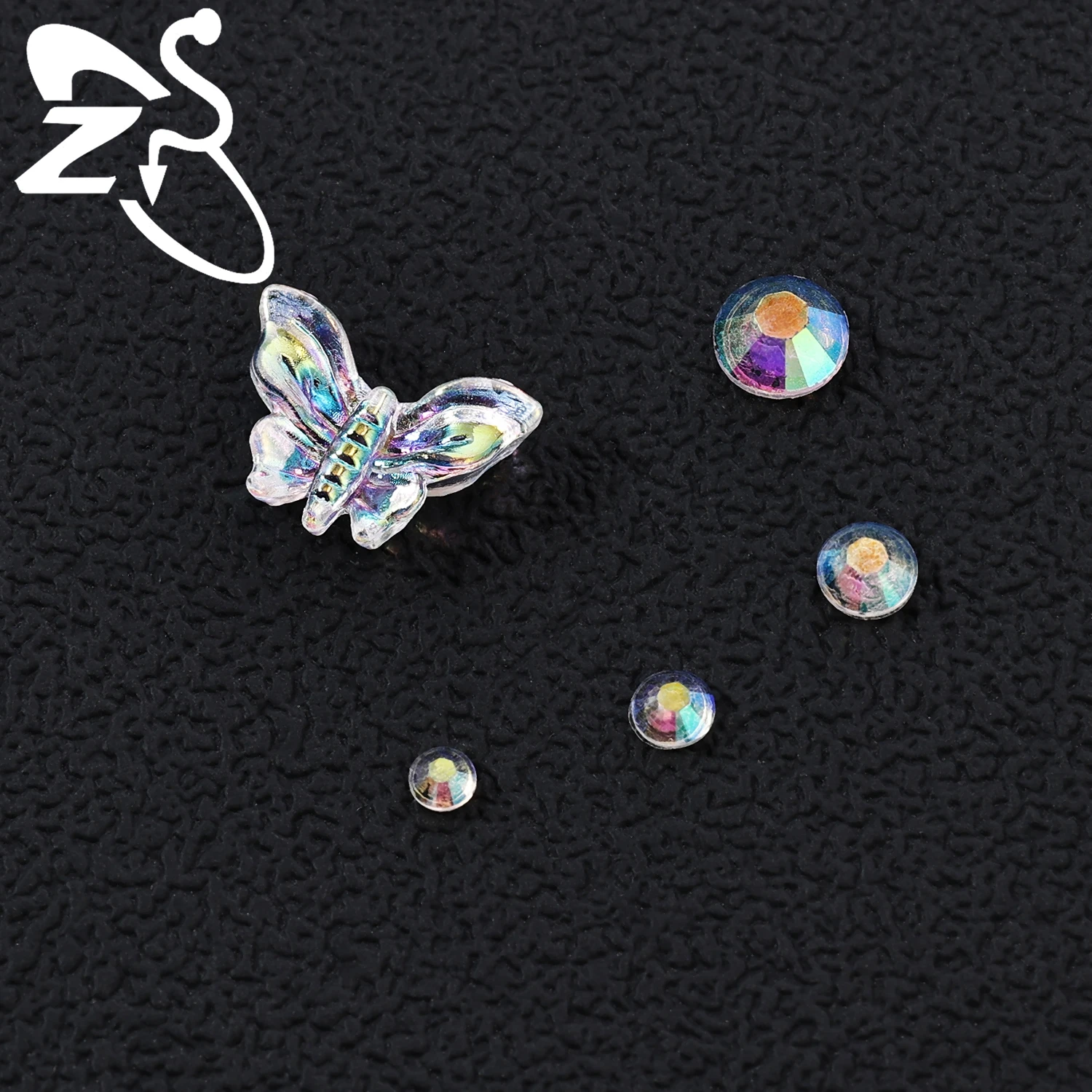 Zs 1 комплект 3d красочные татуировки для лица со стразами - Фотография_5