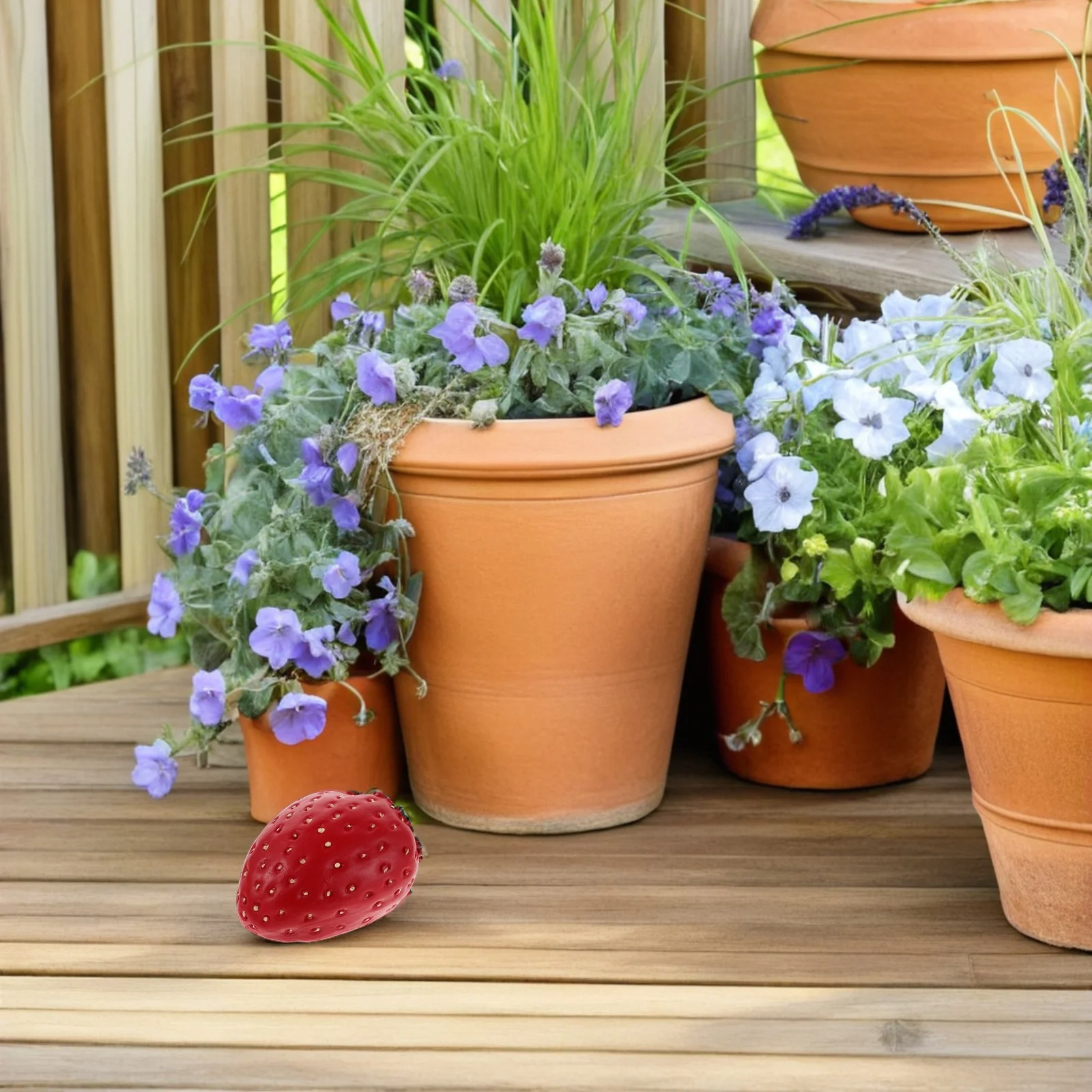 Устройство для ключей в форме клубники - Фотография_6