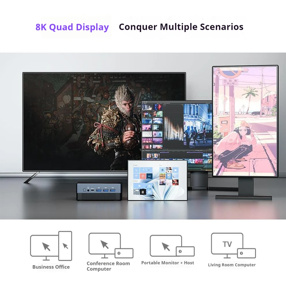 13-е поколение core i5-1340p мини-хост-пк - Фотография_5