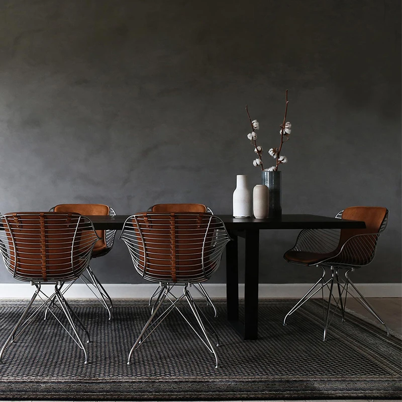 Обеденные стулья из стальной проволоки - Фотография_5