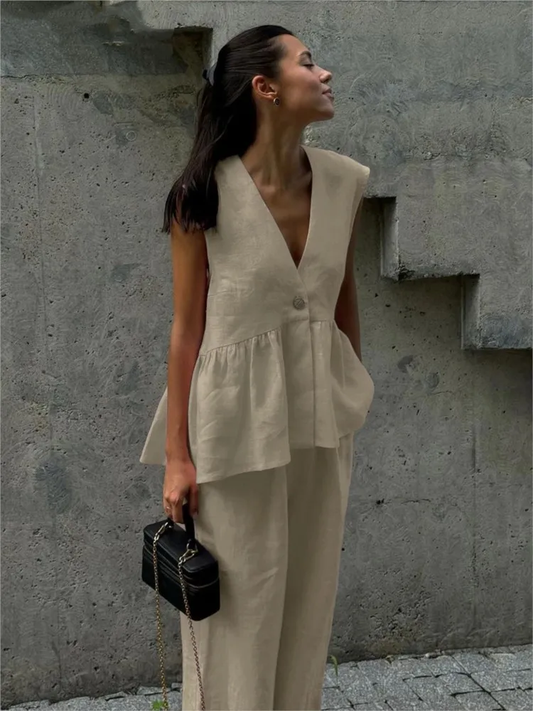 Летний шикарный женский комплект - Фотография_3