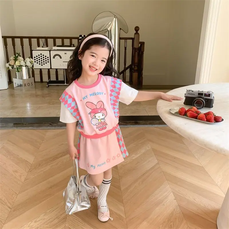 Новая весенне-летняя толстовка kawaii sanrio ins fashion my melody - Фотография_3