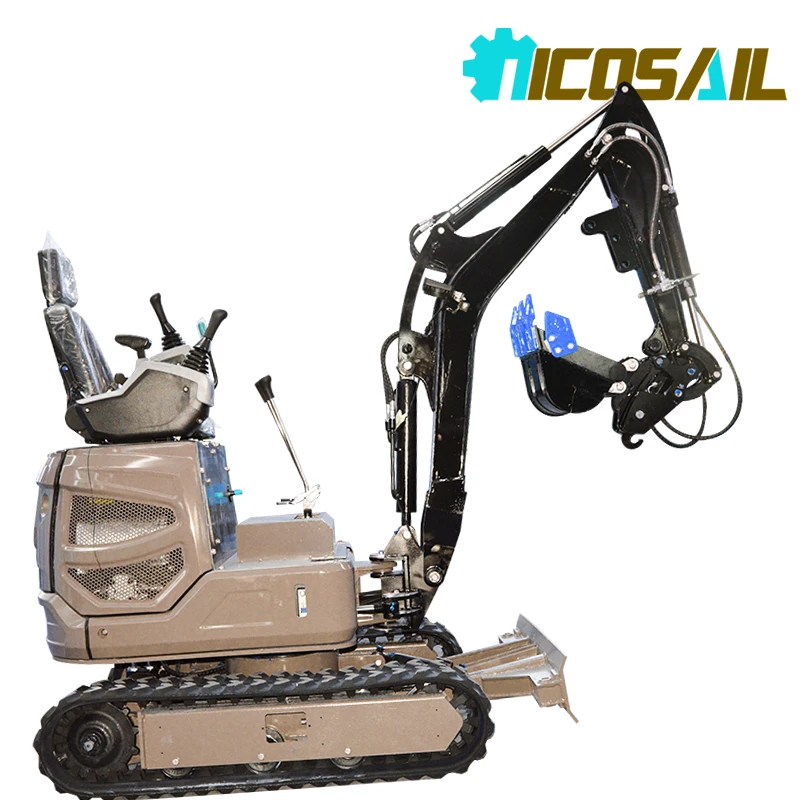 1,8-тонный гусеничный мини-экскаватор с двигателем epa