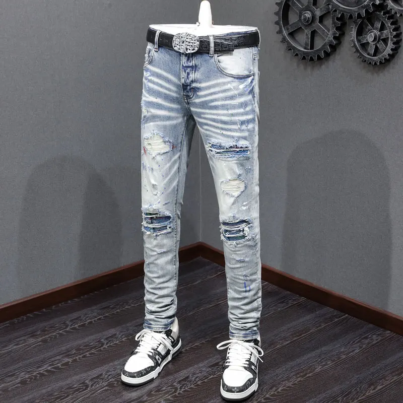High street fashion мужские джинсы - Фотография_2