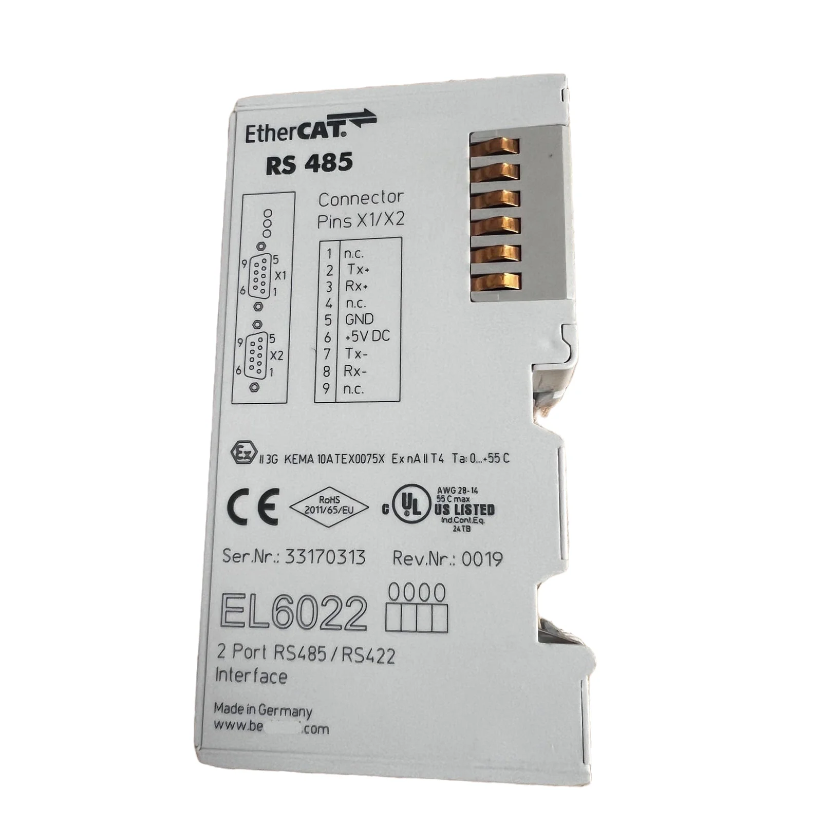 Модуль плк el6022 для beckhoff - Фотография_4