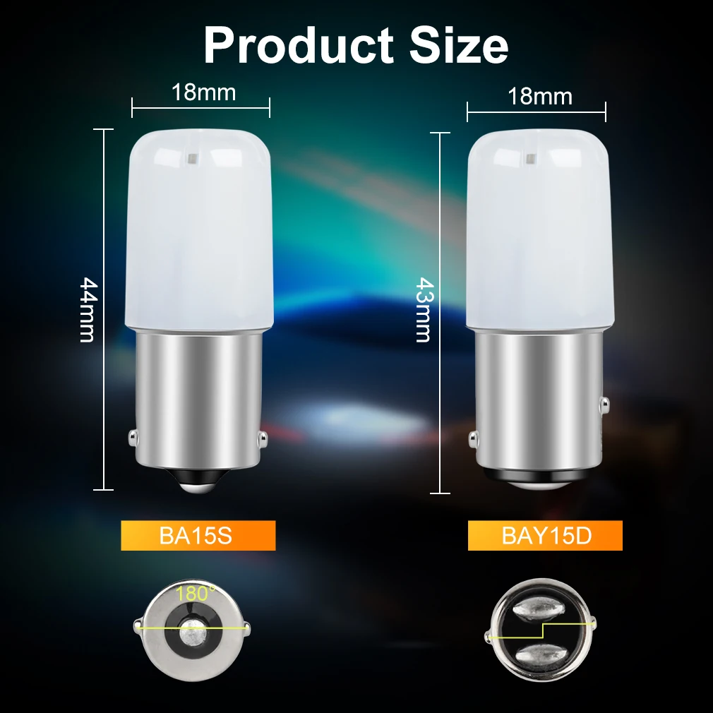 P21w led 1156 ba15s 1157 bay15d - Фотография_6