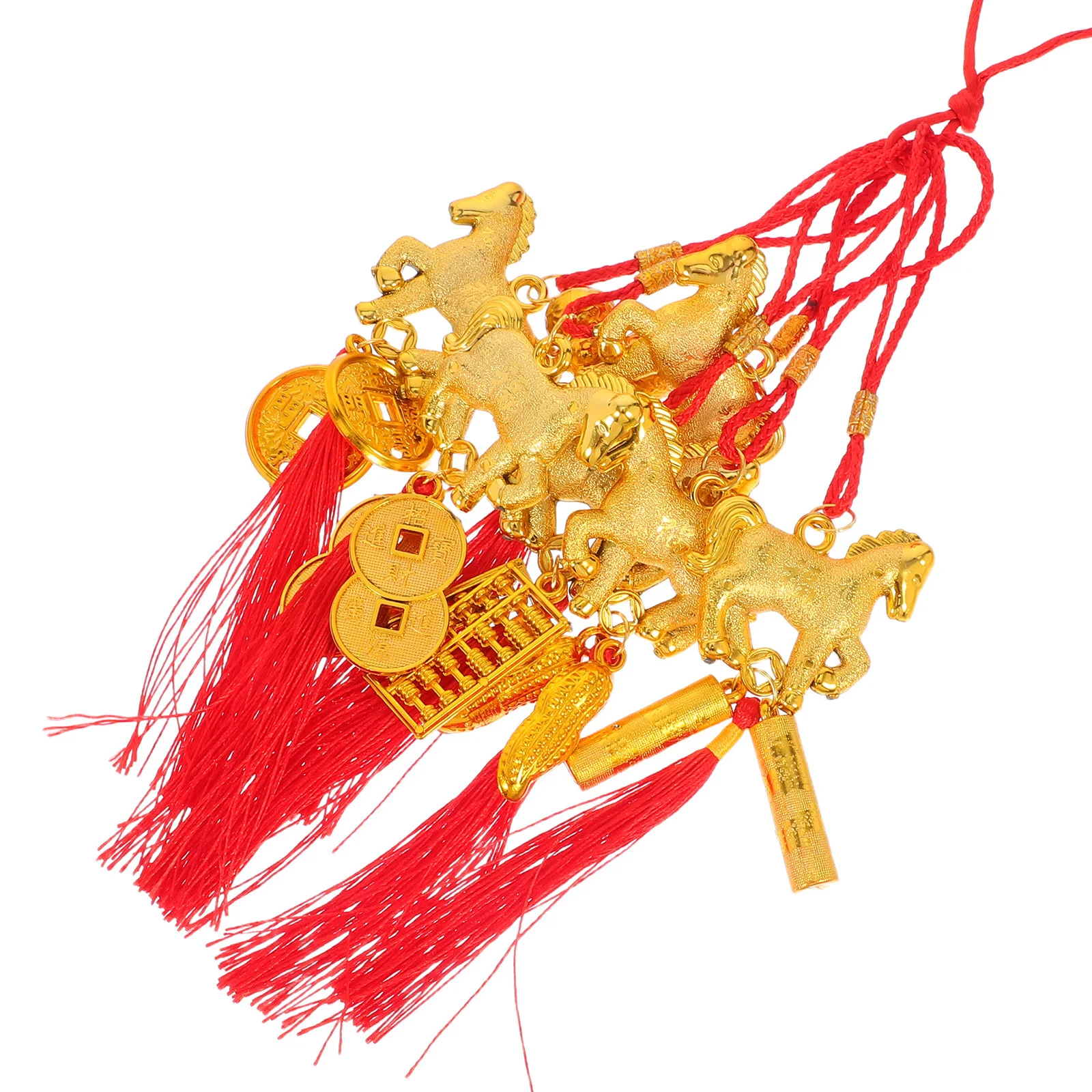 Китайские новогодние украшения с кисточками - Фотография_4