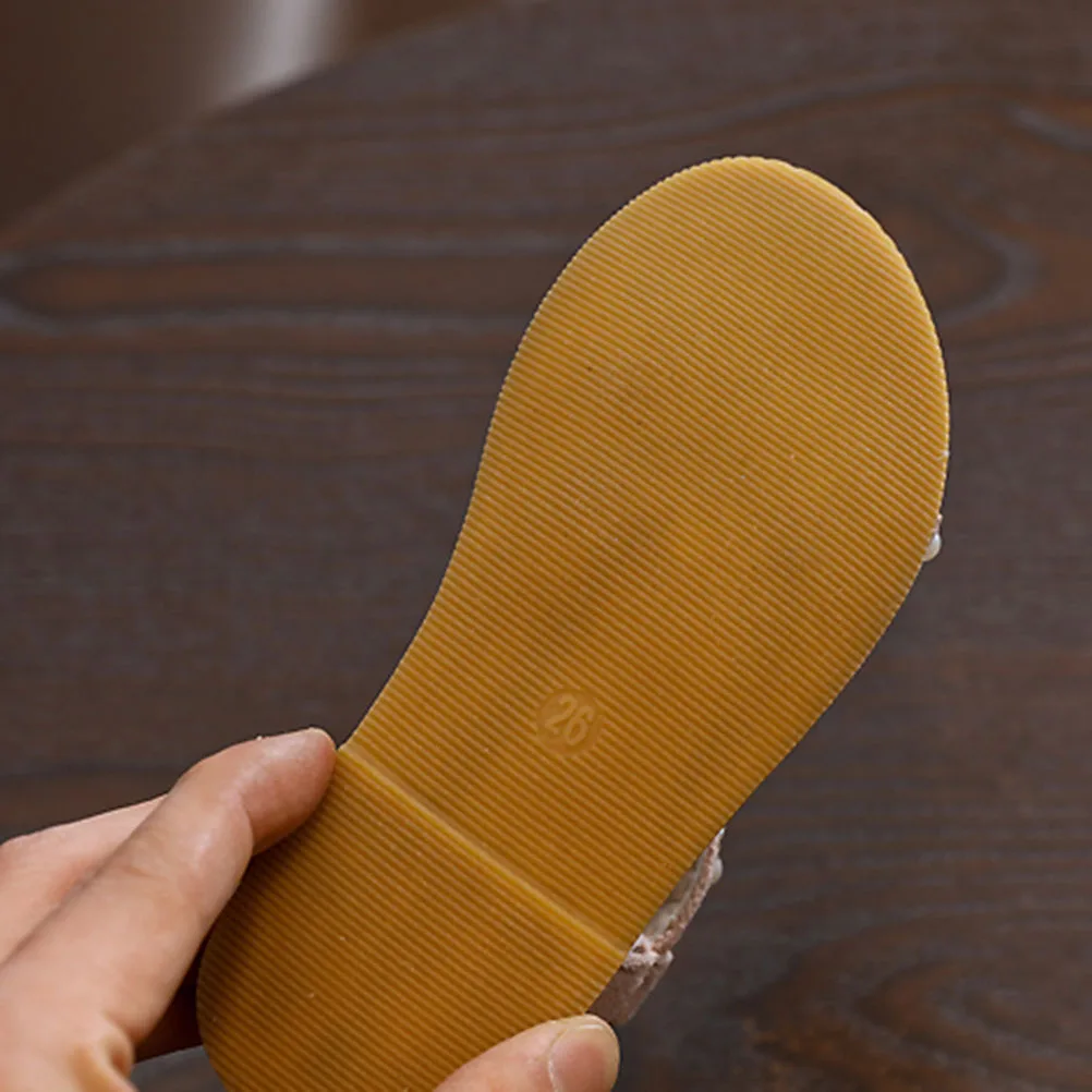 Сандалии в стиле принцессы для девочек - Фотография_3