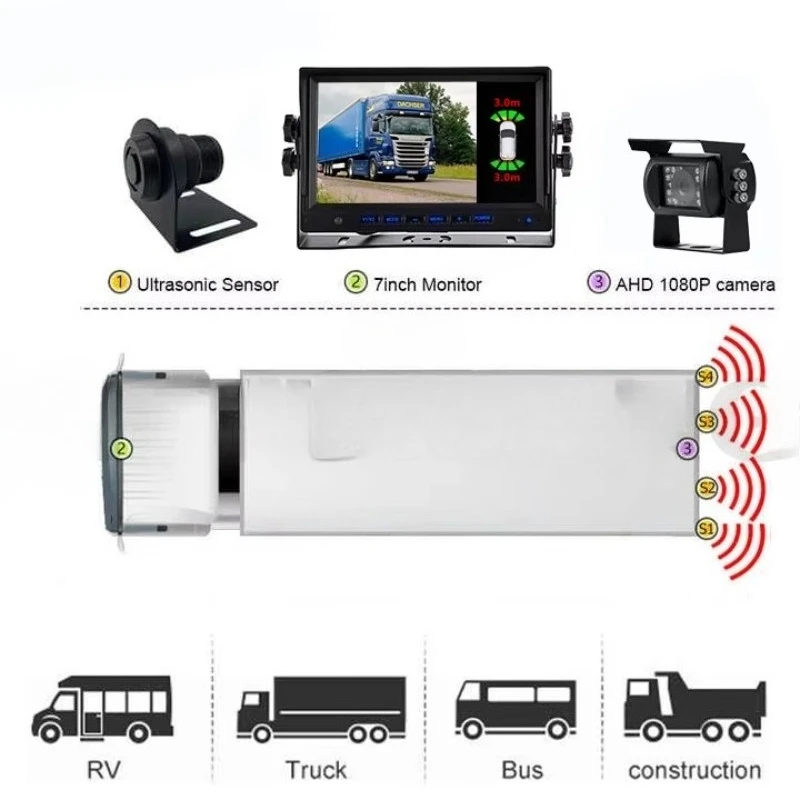 Новая система помощи при заднем ходом автомобиля 12-24 в - Фотография_5