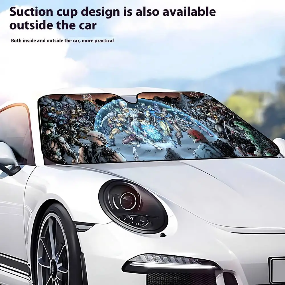 Автомобильный солнцезащитный козырек he-man m-masters-of-universe - Фотография_3