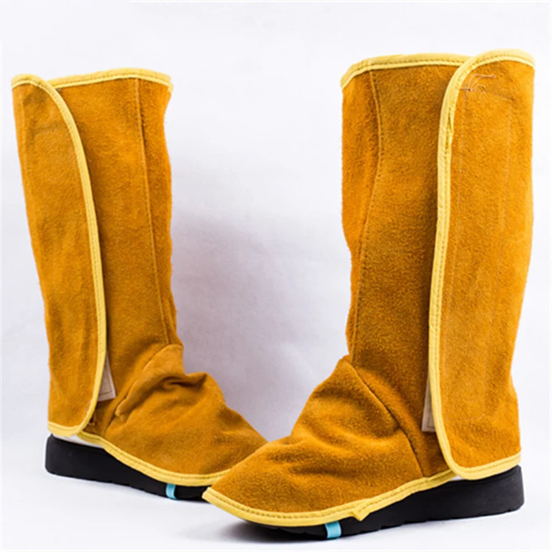 1 пара сварочных шпалер из воловьей кожи - Фотография_5