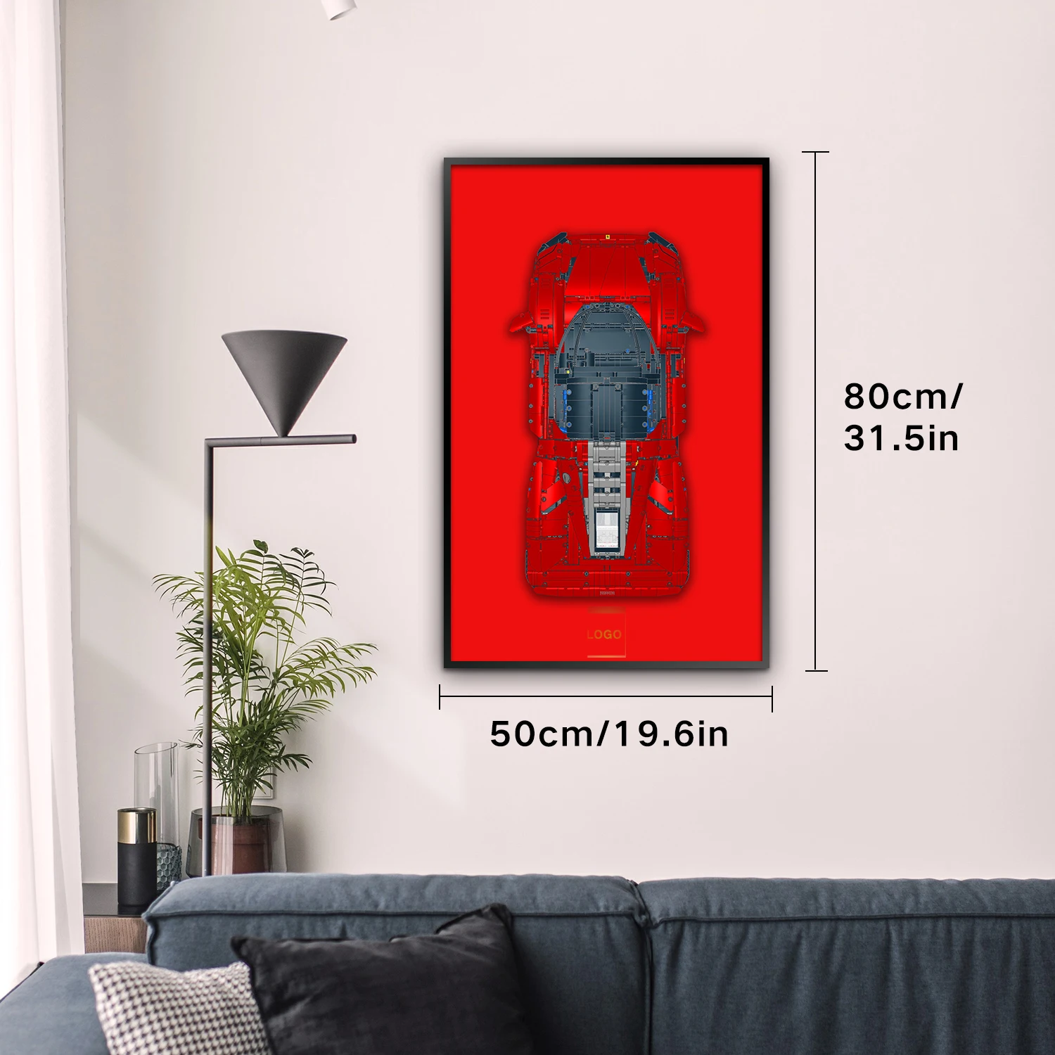 Стеновый дисплей для lego tech - Фотография_2