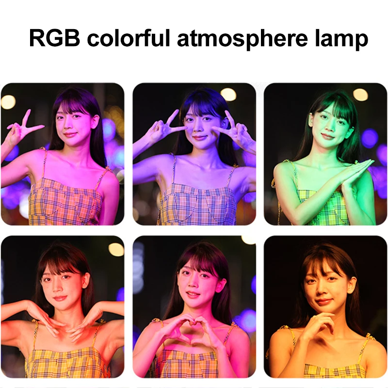 Полноцветный rgb заполняющий светильник для мобильного телефона - Фотография_3