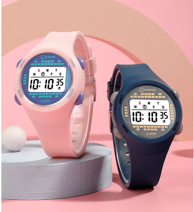 Детские спортивные часы с будильником