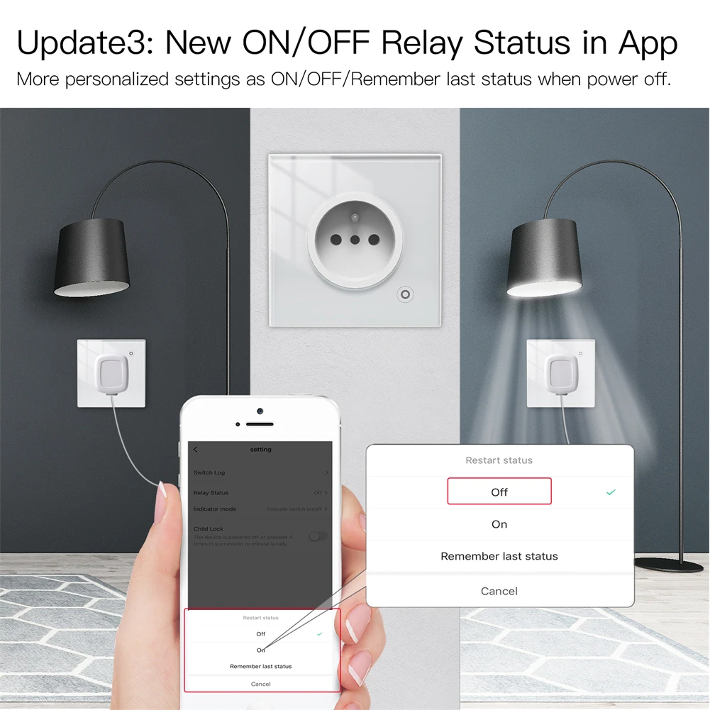 Умная настенная розетка moes zigbee - Фотография_5