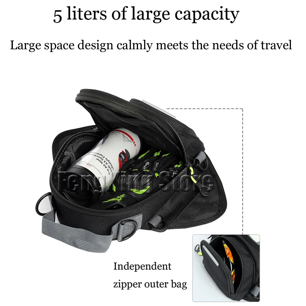 Магнитная сумка для мотоцикла benelli trk702x trk 702 x trk 702x - Фотография_5