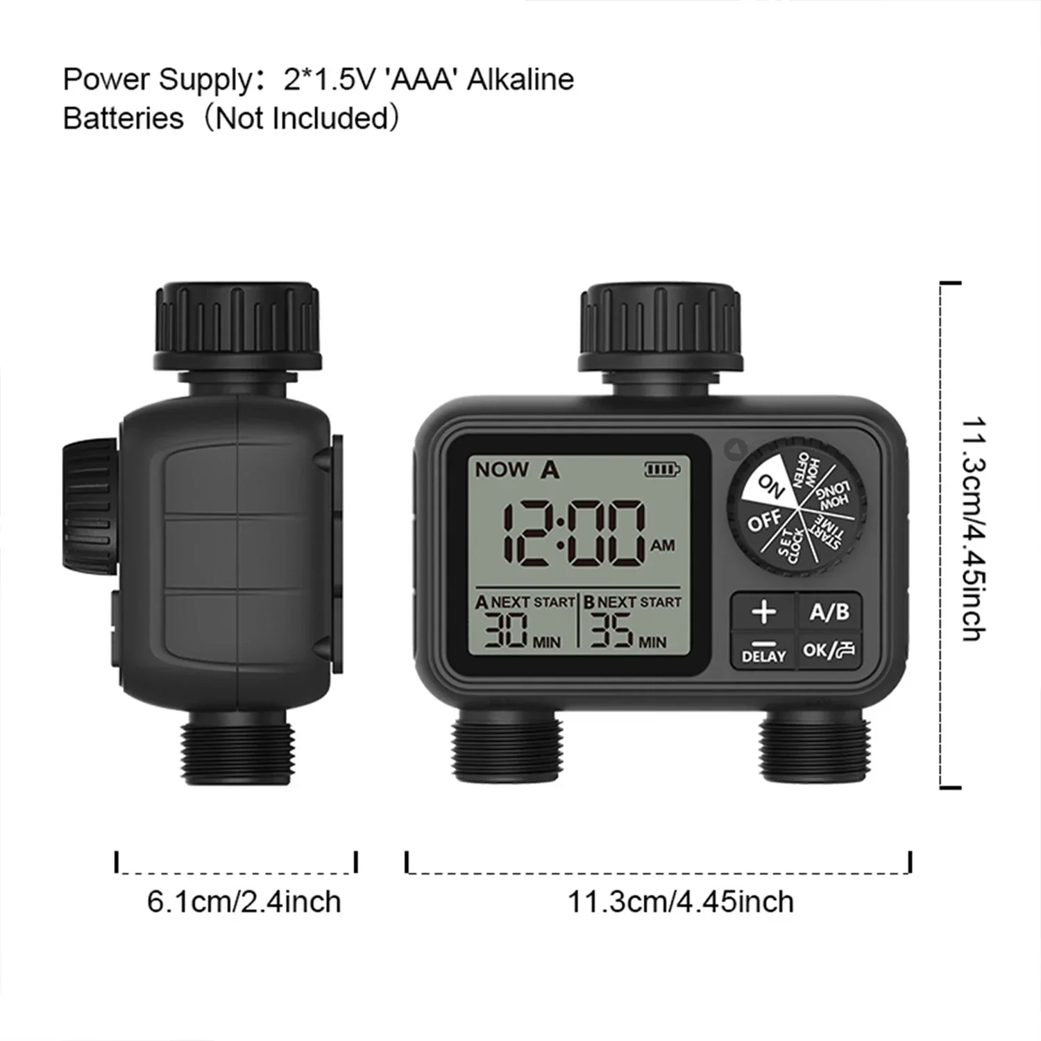 Eshico hct-m06 новейший цифровой таймер воды с 2 выходами - Фотография_4