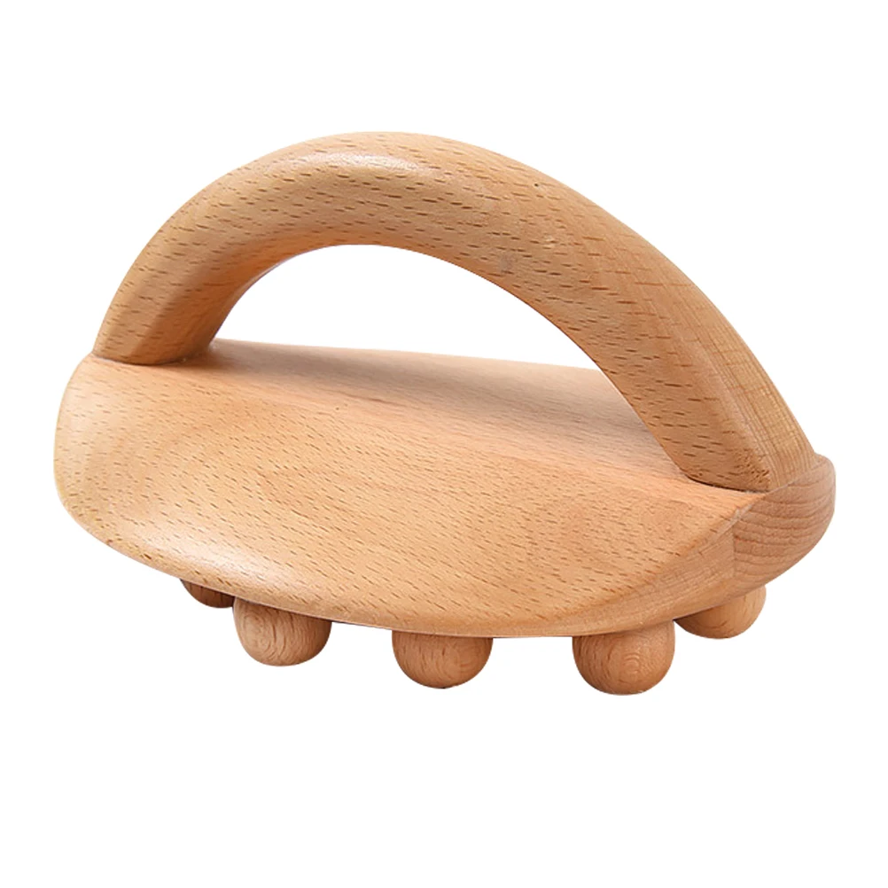 Деревянная массажная щетка для тела