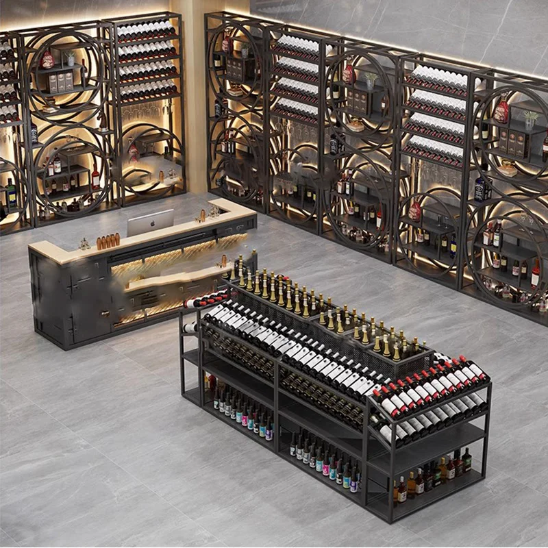 Роскошная полка, барный шкаф, винная - Фотография_2