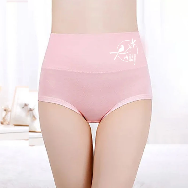 Женские трусы из чистого хлопка с высокой талией - Фотография_4