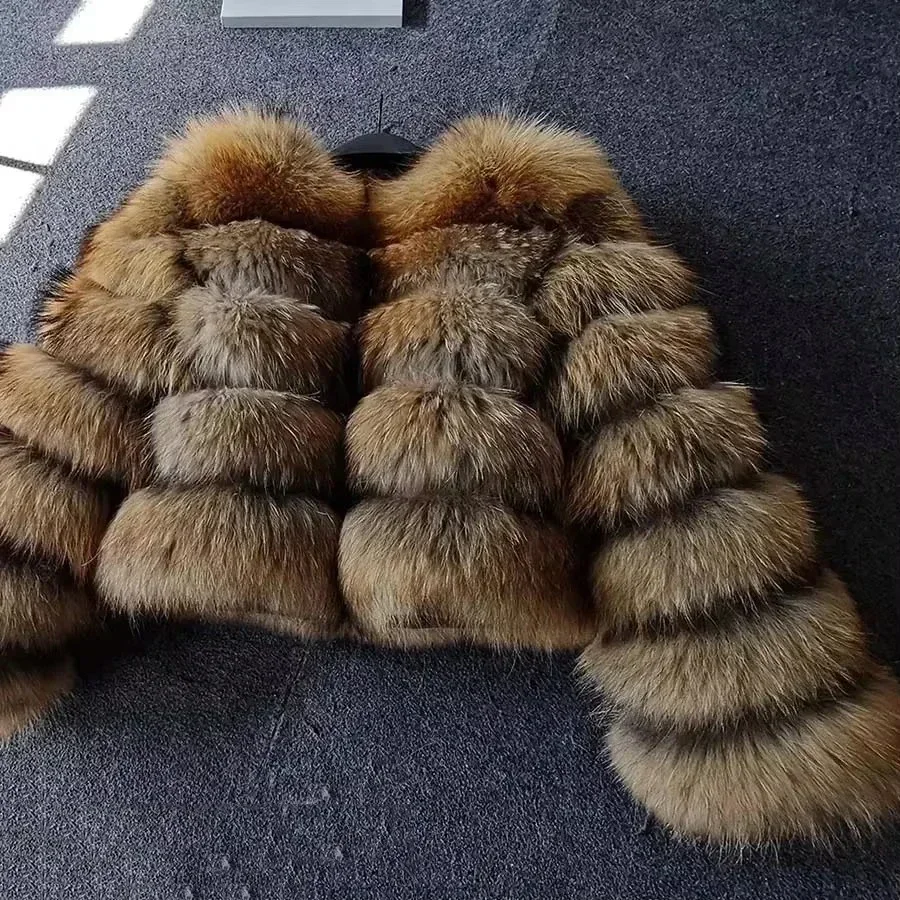 Женская мода шуба из искусственного - Фотография_4
