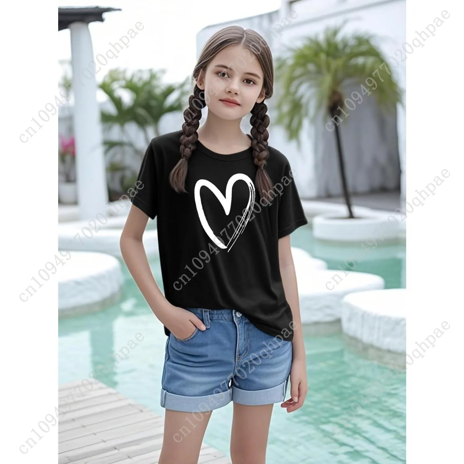 Футболки с короткими рукавами для девочек - Фотография_2