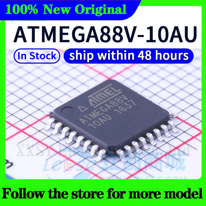 Atmega88pa-au atmega88pv-10au atmega88a-au - Фотография_4