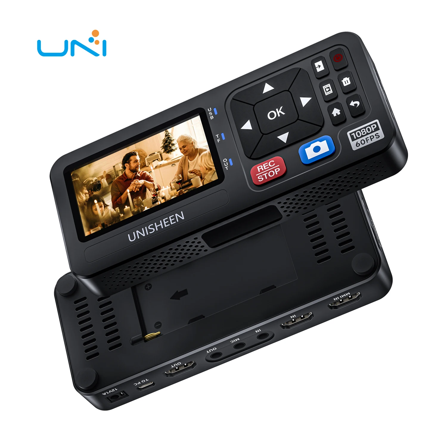 Unisheen 1080p мини-устройство записи видео